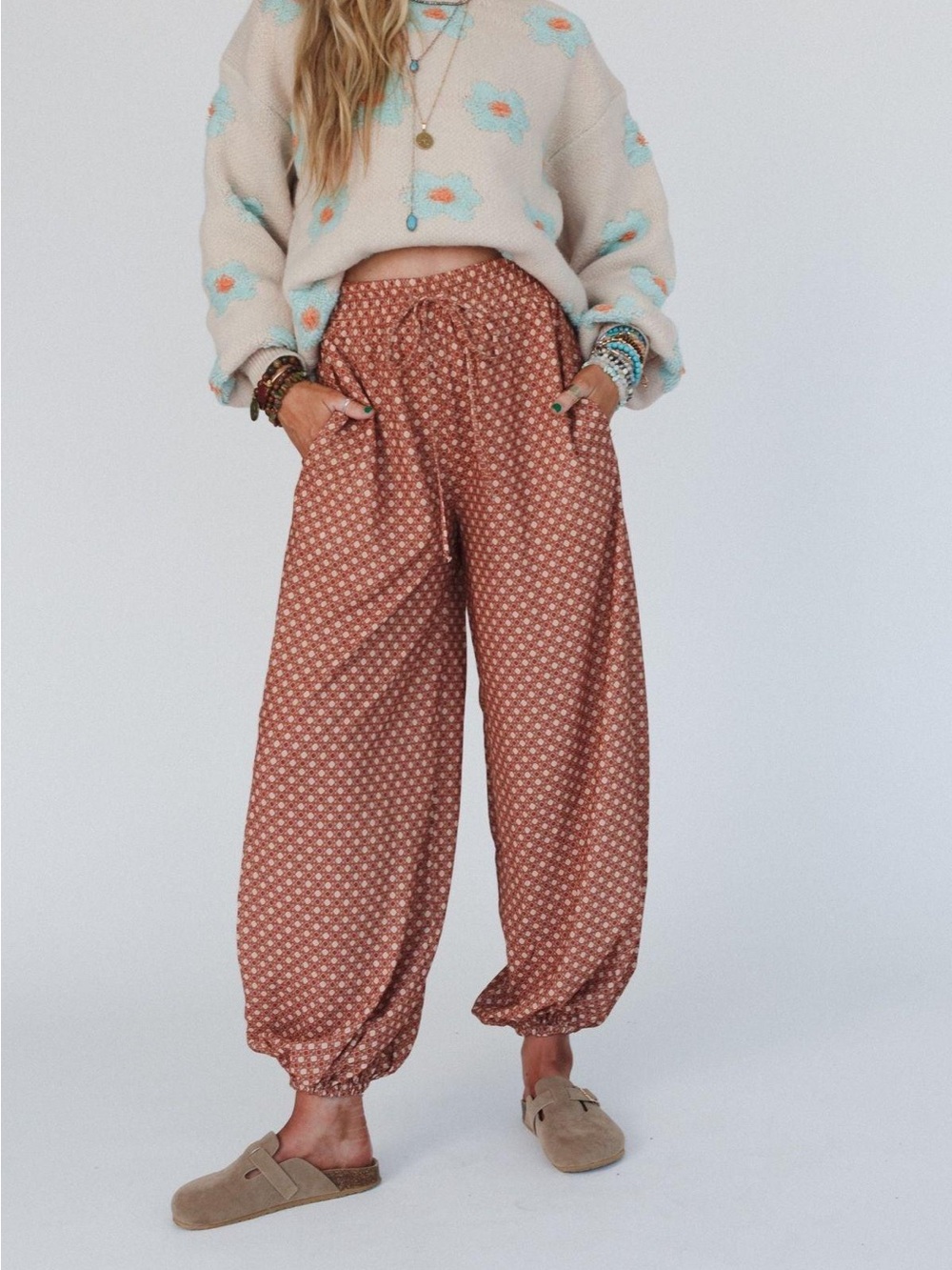 The Nest Mystic Mirage Printed Joggers